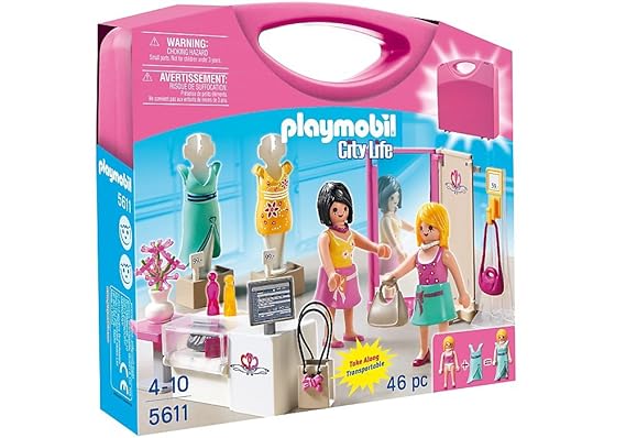 PLAYMOBIL City Life 5611 - Geschäft Tragekoffer [UK Import]