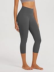 ODODOS Buttery Soft Lounge Yoga Capris for Women