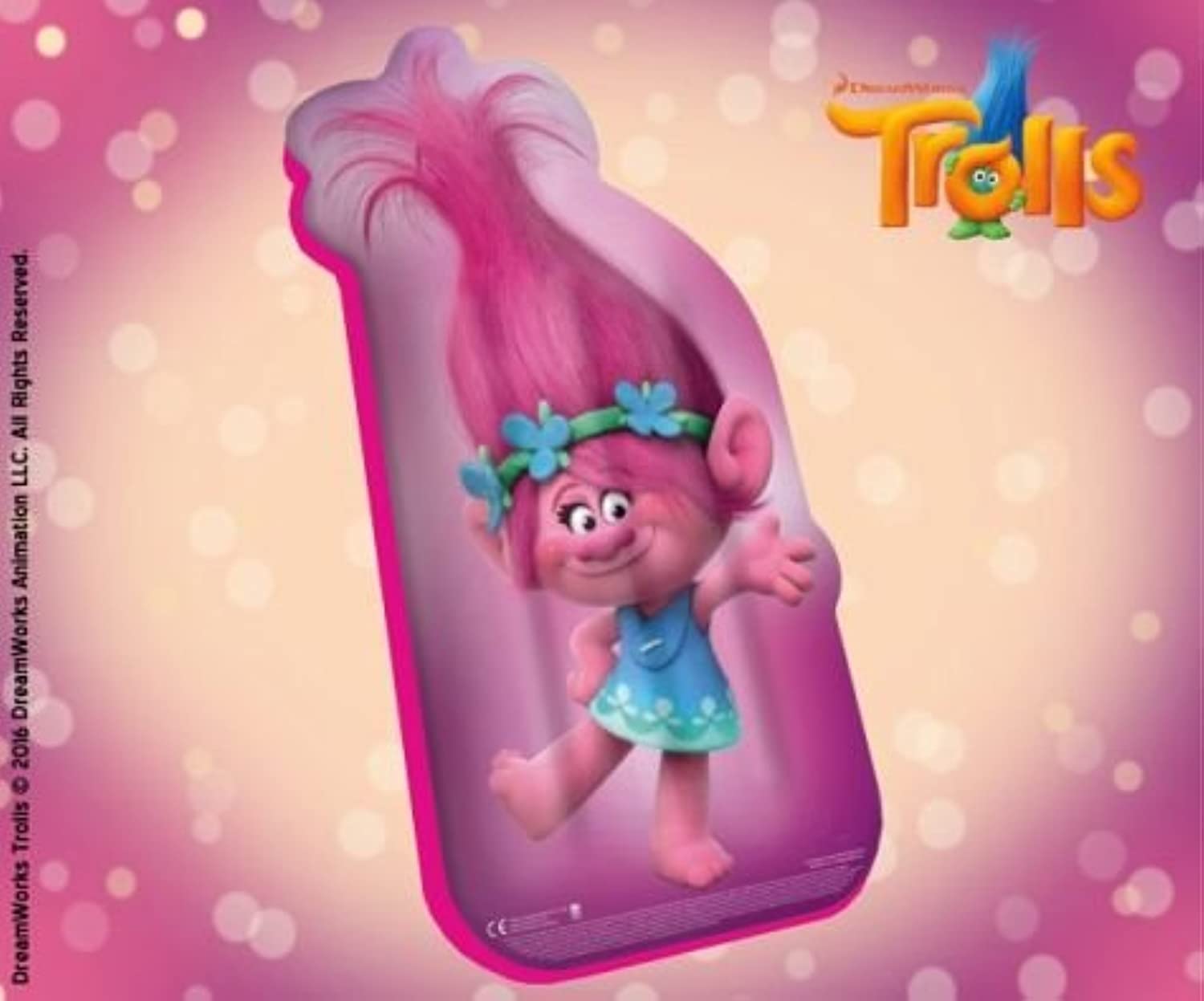 Happy People Trolls Poppy 16224 Air Mattress 113 x 51 x 16 cm 118 x 64 cm