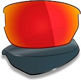 Mryok Replacement Lenses for Wiley X Saint 68mm Sunglasses | Fits Saint, HD Polarized, UV Protection, Impact Resistant, Anti-Scratch, Precision-Cut &amp; Easy Installation