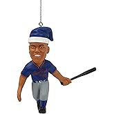 FOCO - MLB 4" Elf Team Player Resin Xmas Christmas Tree Ornament (Juan Soto - New York Mets)