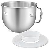 Stainless Steel Bowl Compatible with KitchenAid 6