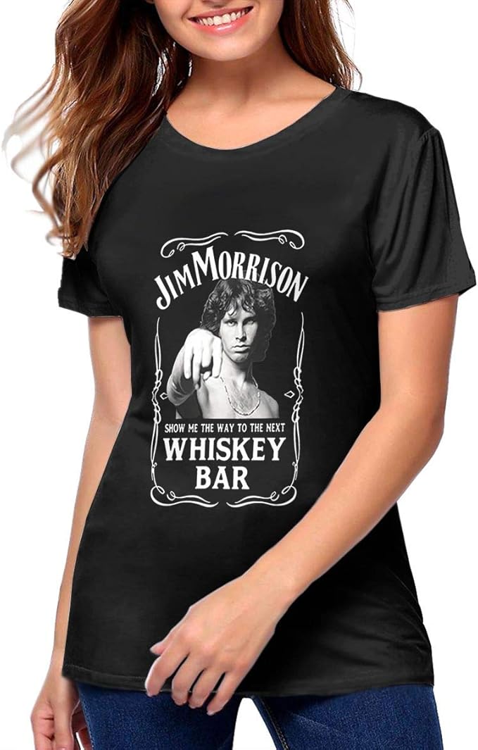 Mdaw232nda Slim Fit Soft Jim Morrison T Shirts