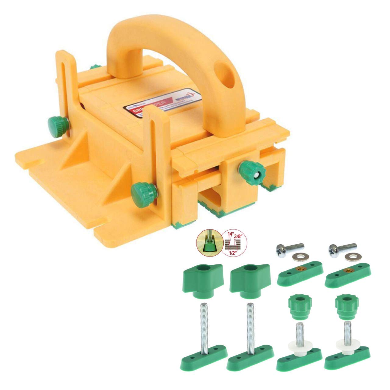 Grr Ripper 3d Pushblock For Table Saws Router Tables Band Saws And Jointers By Microjig Base Bundle Amazon In Home Improvement