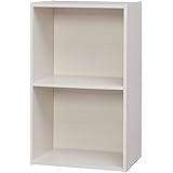 アイリスオーヤマ カラーボックス 2段 幅41.5×奥行29×高さ68cm オフホワイト A4サイズ収納 CX-2F