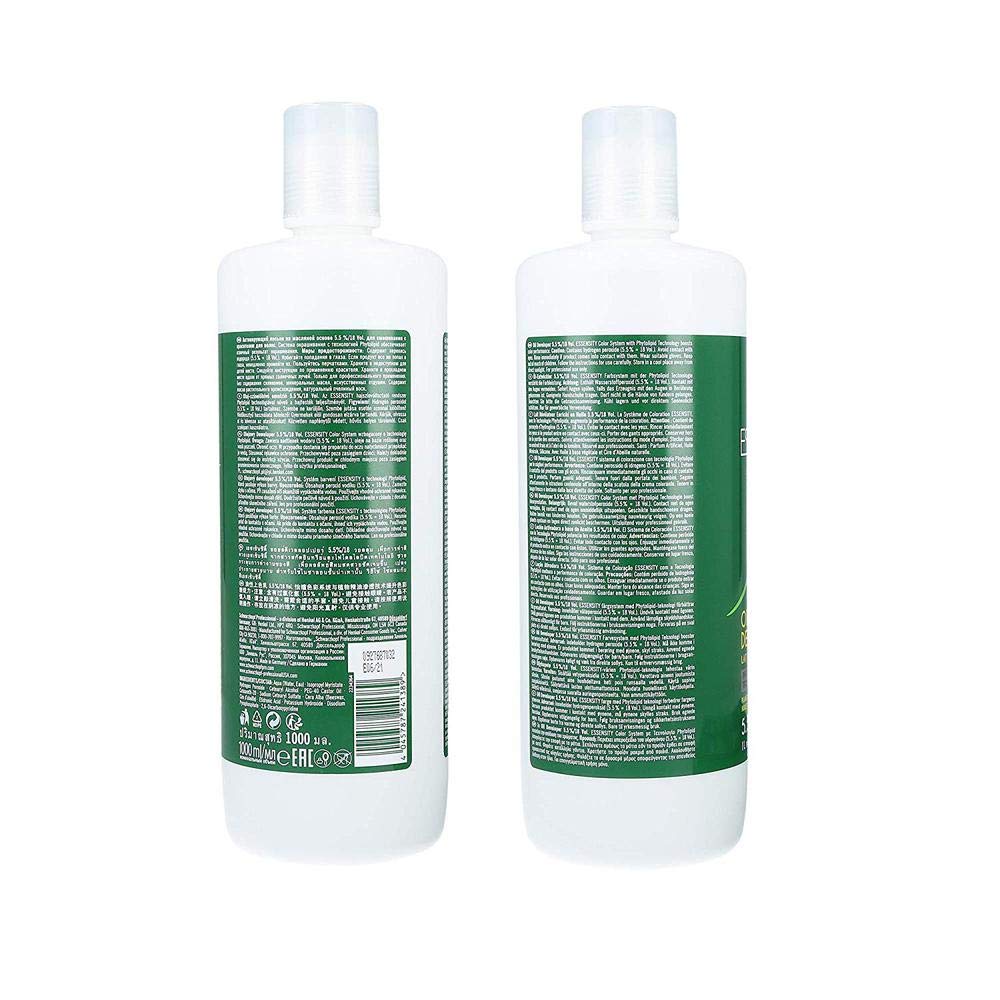 Schwarzkopf Essensity Oil Developer- 5.5% / 18 Volume- 33.8 oz: Beauty