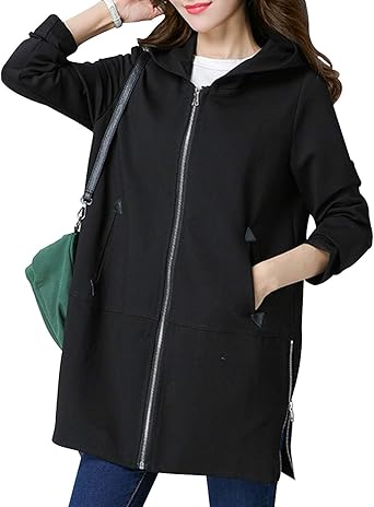 loose zip up hoodie