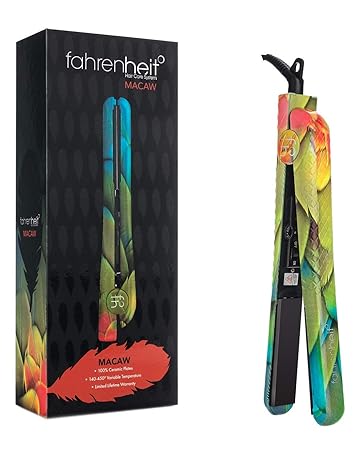 Amazon Com Fahrenheit Hair Straightener Hair Care System Flat
