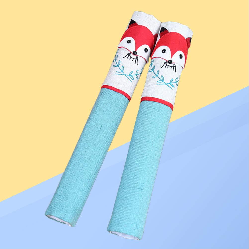 LIOOBO 2pcs Refrigerador manija Cubre Nevera manija Guantes Cocina ...