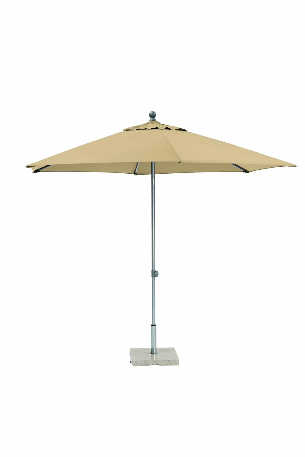Kettler 03060300800 Parasol Pushup, 300 cm, Argenté/Beige Amazon.fr Jardin