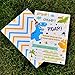 WERNNSAI Dinosaur Birthday Invitations - 20 Pieces Fill-in Invitation Cards with 20 Pieces Envelopes Dinosaur Party Supplies for Boys Birthday Baby Shower