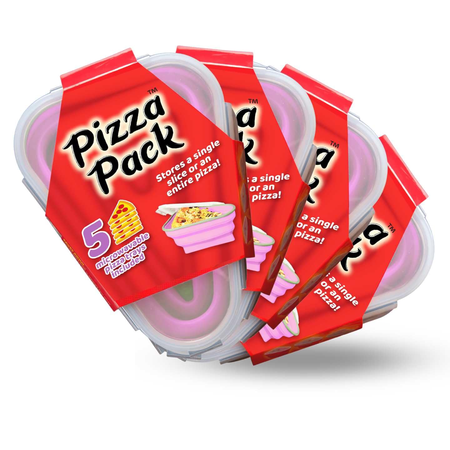 PIZZA PACK The Perfect Reusable Pizza Storage