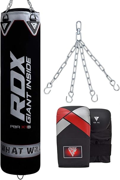 4ft punch bag set