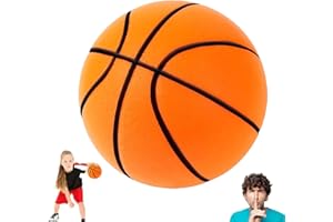 GALAHUB Silent Basketball 2025 New Upgraded | Soft Foam Indoor Basketball | Soundless Basketball for Indoor Training and Quiet Dribbling | Gift for Basketball Lover