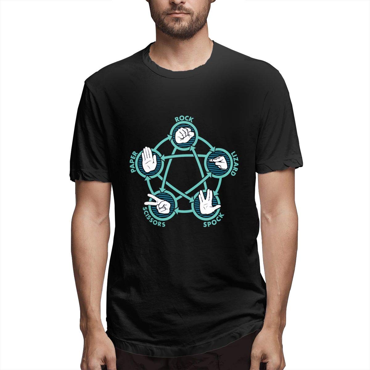 Rock Paper Scissors Lizard Spock Custom T Shirt For 