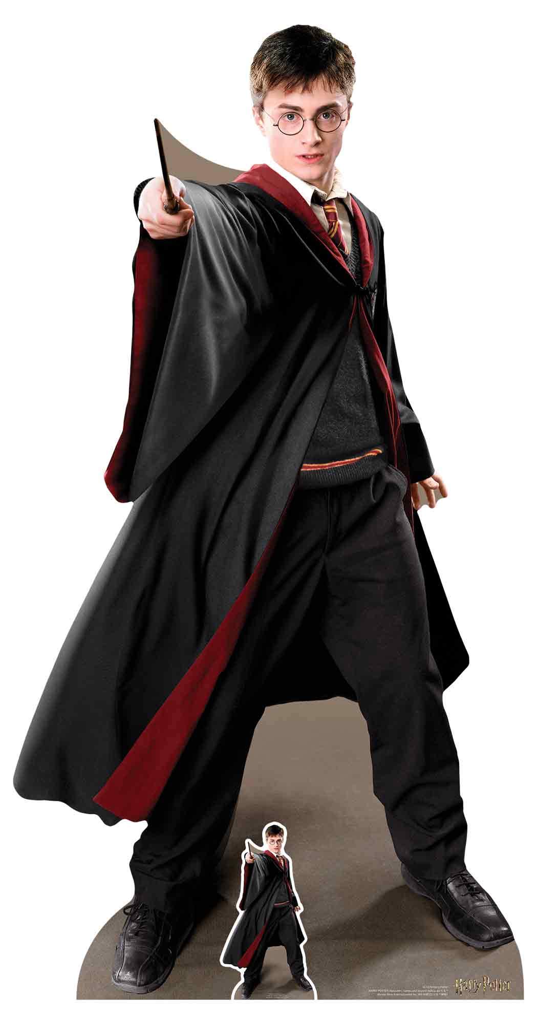 Star Cutouts SC1478 Harry Potter Quidditch Captain Lifesize Cardboard Cutout – Official Wizarding World Display for Parties & Bedroom Décor