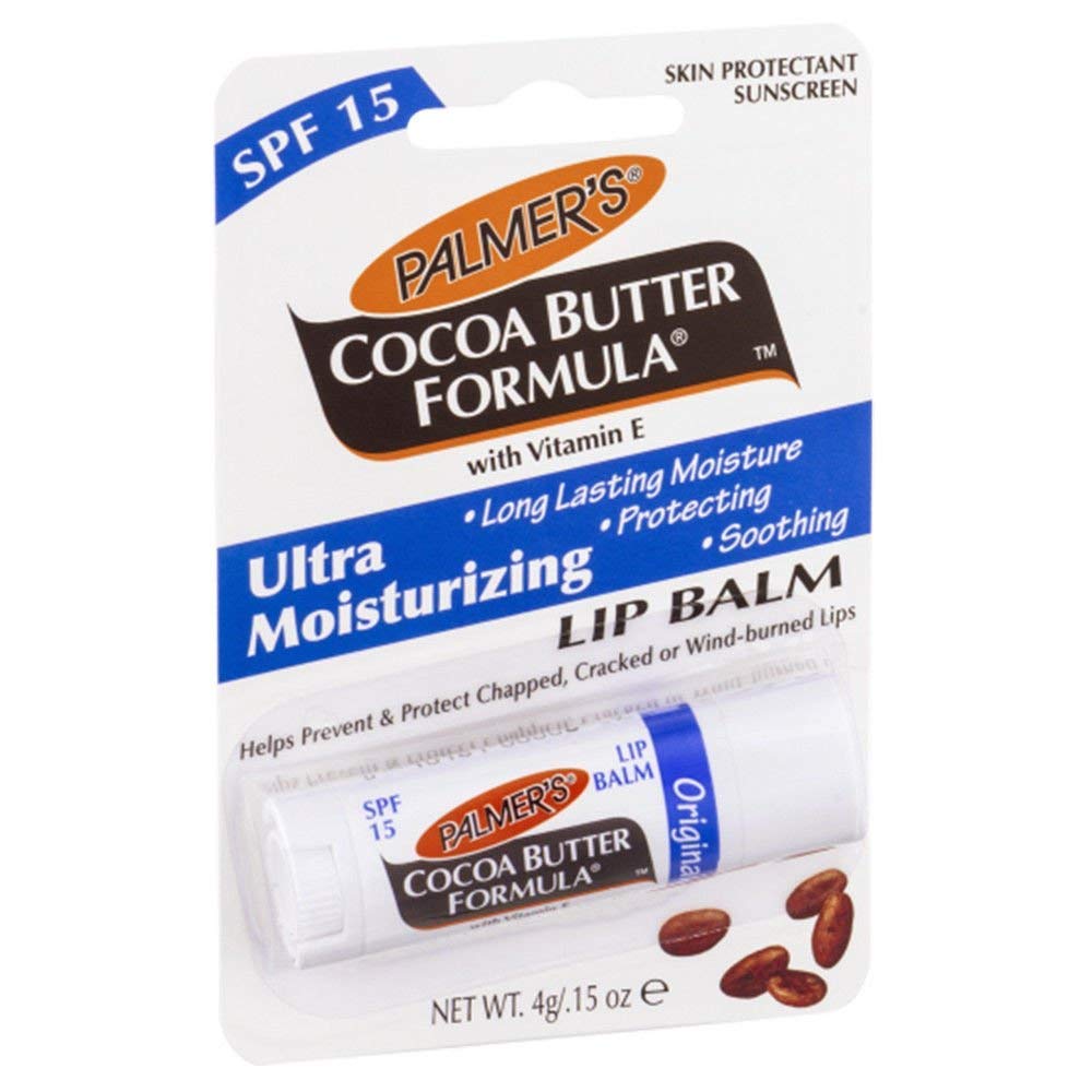balsamo labial con manteca de cacao