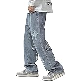 Trousers Cross Denim Pants Streetwear Hip Hop Low Rise Baggy Jeans for Men Korean Y2k Women Cargo Pants Punk Clothe
