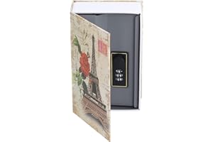 Diversion Book Safe with Combination Lock 3 Digtal Combination Book Lock Box 7.1x4.6x2.2in Money Safe for Cash Secret Hidden 