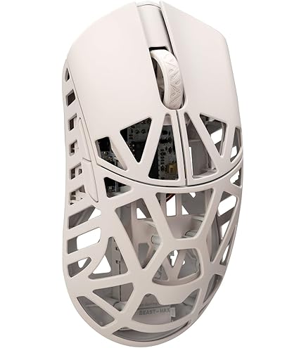 Amazon.com: MK x WLMOUSE Beast Miao 8K Wireless Mouse (OM Optical