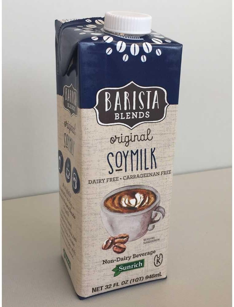 Sunrich Barista Original Soymilk, 32 Ounce -- 12 per case.