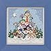 Snowman Pile Beaded Counted Cross Stitch Kit Mill Hill Buttons & Beads 2019 Winter Series MH141932