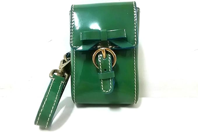 Amazon Co Jp ミュウミュウ Miumiu 小物入れリボン シガレットケース グリーン ゴールド 中古 服 ファッション小物