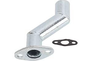 Aramox Intake Pipe Spacer Kit, 32mm Offset Air Intake Pipe with Gasket Steel Alloy for Motorised Carburetor