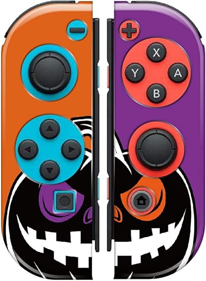 Amazon Co Jp Nintendo Switch Joy Con カバー ケース ニンテンドースイッチ ジョイコン 専用カバー ハード F ハロウィンf かわいい おしゃれ ハロウィーン 柄 模様 印刷 デザイン 任天堂 スイッチ コントローラー プロテクト 保護カバー 家電 カメラ