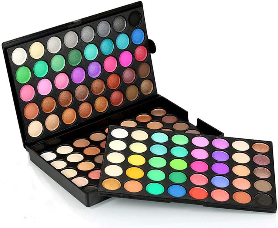 Creamon Eye Shadow eye Beauty charmingeyeshadow, 120 Color Eye Shadow Natural Long Lasting Shimmer Waterproof Matte Eyeshadow Palette As Shown