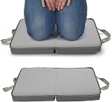 Taylor & Brown Memory Foam Kneeling Pad Cushion Grey 54x34x5cm
