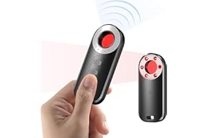 Asdraw Spy Detector Hidden Camera Detectors Camera Finder, Bug Detector, Privacy Protector, GPS Tracker Detector Wireless Signa Anti-Sneak Anti-Monitoring Scan Tracker Detector for Home Office Travel