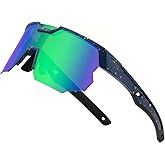 FEISEDY Polarized Sports Sunglasses for Men and Women,UV400 Baseball Sunglasses Youth Cycling Softball Goggles B0206