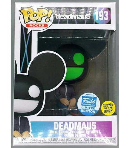 Funko Pop! Rocks: Deadmau5 - Figura de Vinilo Coleccionable - Idea de Regalo- Mercancia Oficial - Juguetes para Niños y Adultos - Music Fans - Muñeco para Coleccionistas y Exposición : Deadmau5 Funko Pop! Rocks: Deadmau5 - Figura de Vinilo Coleccionable - Idea de Regalo- Mercancia Oficial - Juguetes para Niños y Adultos - Music Fans - Muñeco para Coleccionistas y Exposición : Deadmau5