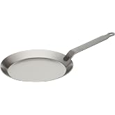 Matfer Bourgeat Black Carbon Steel Cr&ecirc;pe Pan, 9 1/4"