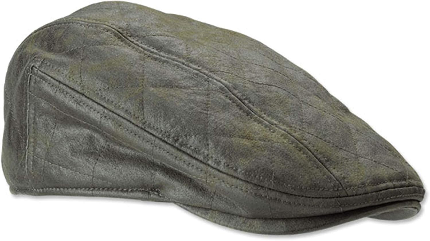 waxed cotton driving cap