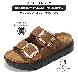 Project Cloud Genuine Leather Platform Sandals