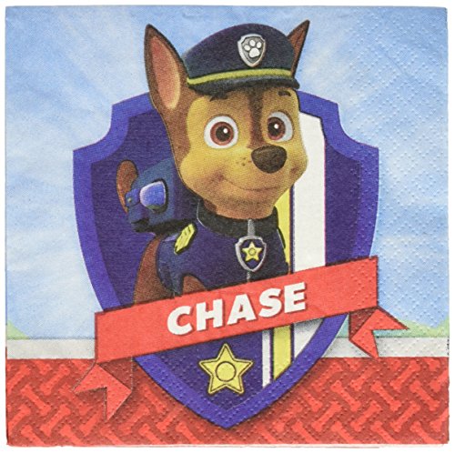 Paw Patrol Beverage Napkin, Party Favor