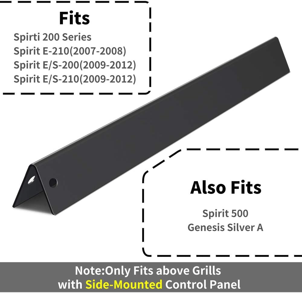 X Home 21.5 inch Durable Flavorizer Bars for Weber Spirit 200 Series, Genesis Silver A, Porcelain Steel, 7534 : Garden & Outdoor