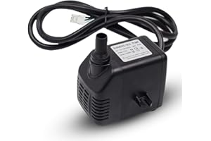 MIKJIIK 6060050 Evaporative Cooler Pump Swamp Cooler Pump Compatible with Hessaire Portable Evaporative Cooling Fan Replacement Parts for Models 5300 CFM MC61M MC61V MC61A M250 3-Pin Connector