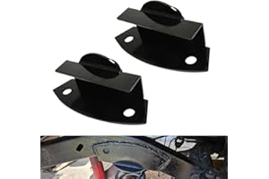 BoCID Rear Upper Coil Spring Bucket Mount Perch Retainers Compatible with Jeep Wrangler TJ 1997-2006 Set