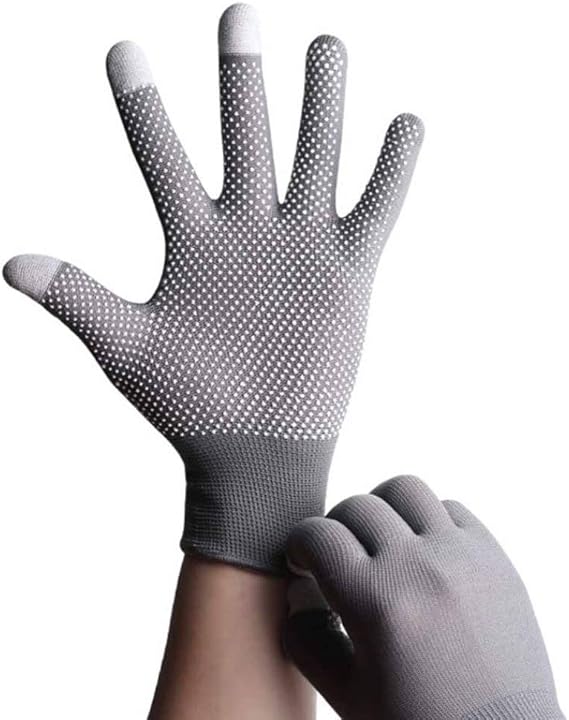 Amazon サイクリンググローブ 長指 手袋 タッチパネル 滑り止め 耐久性 衝撃吸収 振動吸収 耐磨耗性 筋トレ ジム お釣り用 登山 作業用 クライミング 日焼き止め ブルー ブラック グレー ホワイト アウトドア グローブ 通販