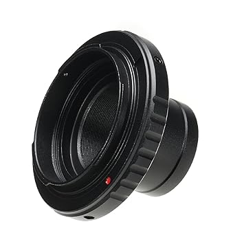 ILS - Telescopio cámara Lens Adaptador Soporte metálico 1,25 ...