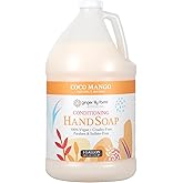 Ginger Lily Farms Botanicals All-Purpose Liquid Hand Soap Refill, Coco Mango, 100% Vegan & Cruelty-Free, Coconut Mango Scent, 1 Gallon (128 fl oz)