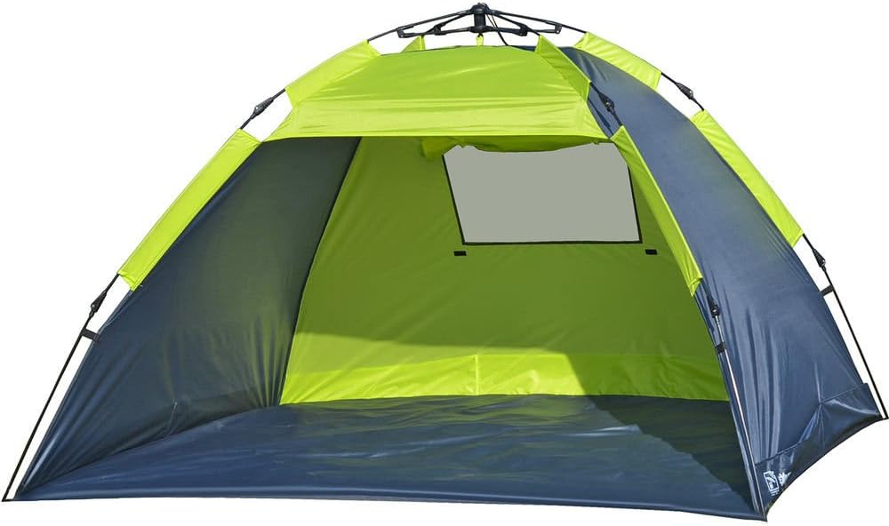 EXPLORER, Automatic Beach Shelter Blue/Grey, One size, 4628