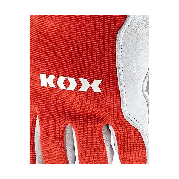 Seiz KOX Arbeitshandschuhe / Forsthandschuhe Grip Rot Gr. Gr. 10 – Bild 4
