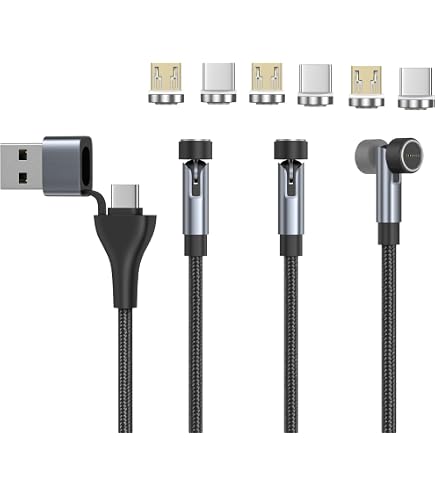 thumbnail image 2 of NetDot 3in1 Gen12 Magnetic Fast Charging Data Transfer Cable Compatibl... 2 of 11