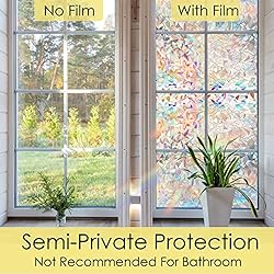 STATINT Privacy Window Film,Decorative Stained