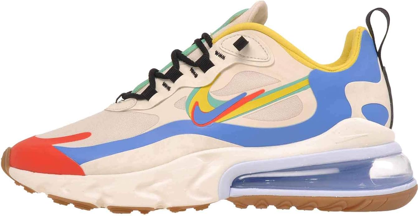 Nike Women S Air Max 270 React Running Shoes Ct1634 100 Off White 40 5 Eu Amazon De Schuhe Handtaschen
