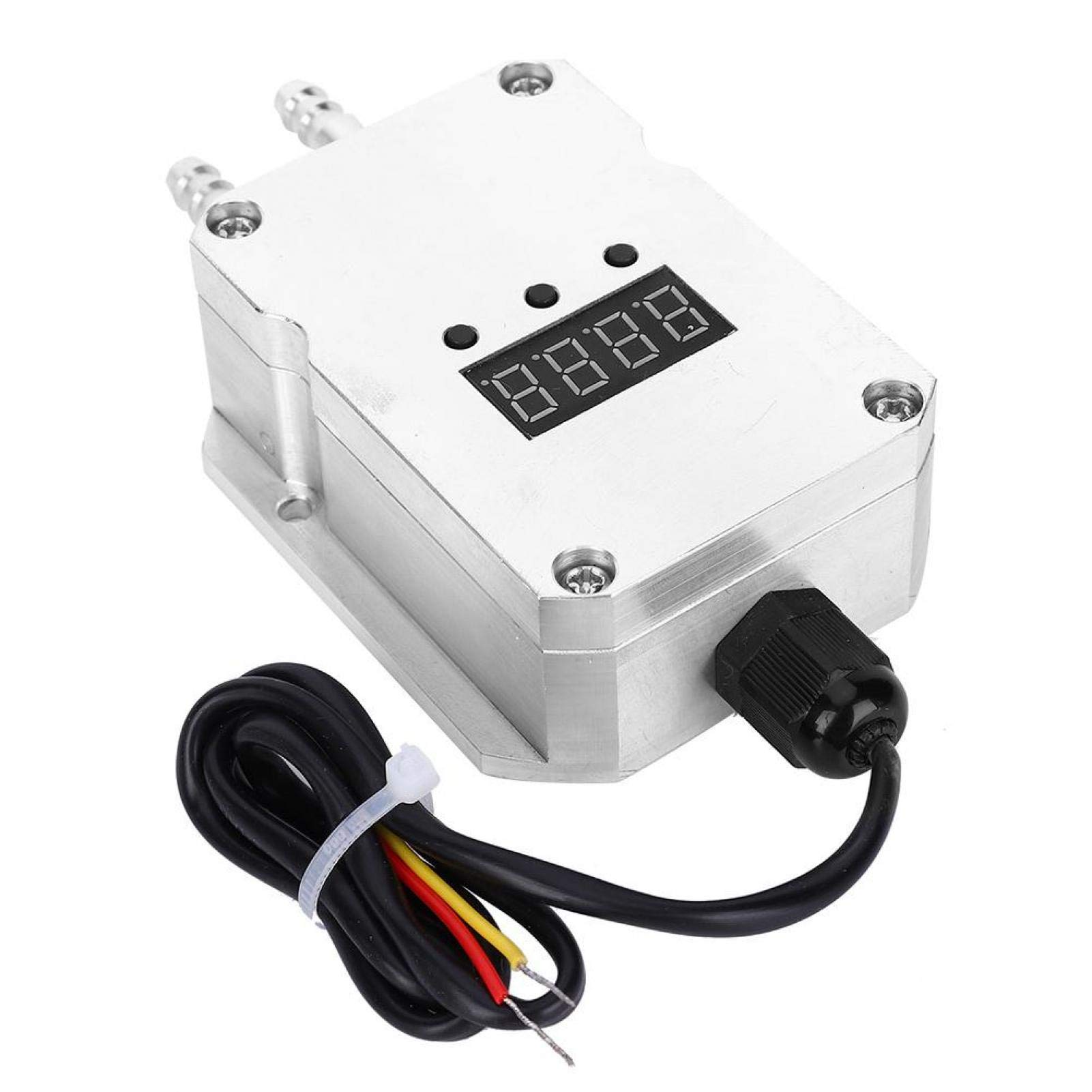 ALS-330 Intelligent Pressure Transmitter DC24V 4-20mA Medium Voltage Equipment Micro Differential Pressure Transmitter LCD Display (0-100Pa)